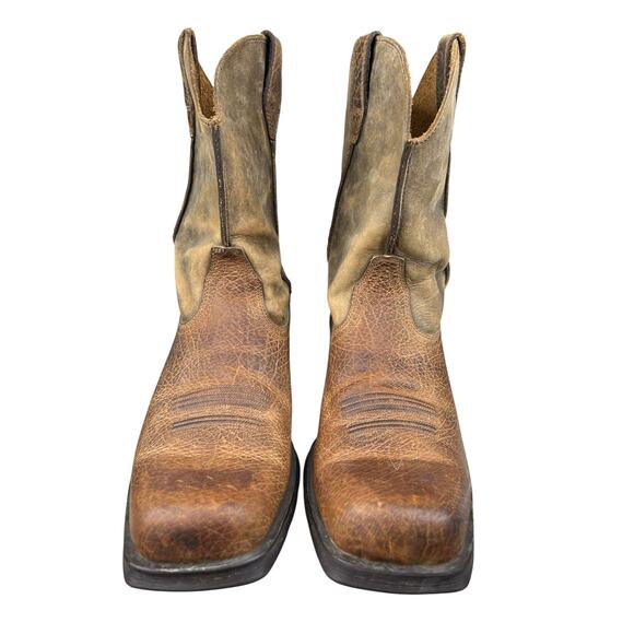 Ariat Men’s Rambler Brown Distressed Cowboy Boot Size US 10 - Picture 7 of 11